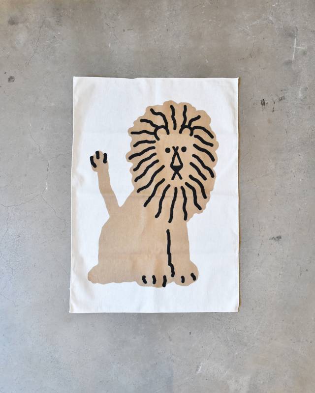 WARMGREY TAIL(ウォームグレーテール）/  LION SMALL FABRIC 【バーンストア】