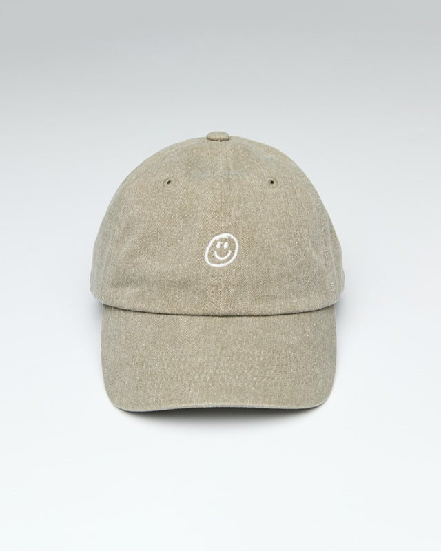 【バーンストア】ooowl /  WASHING CAP LOVE KHAKI