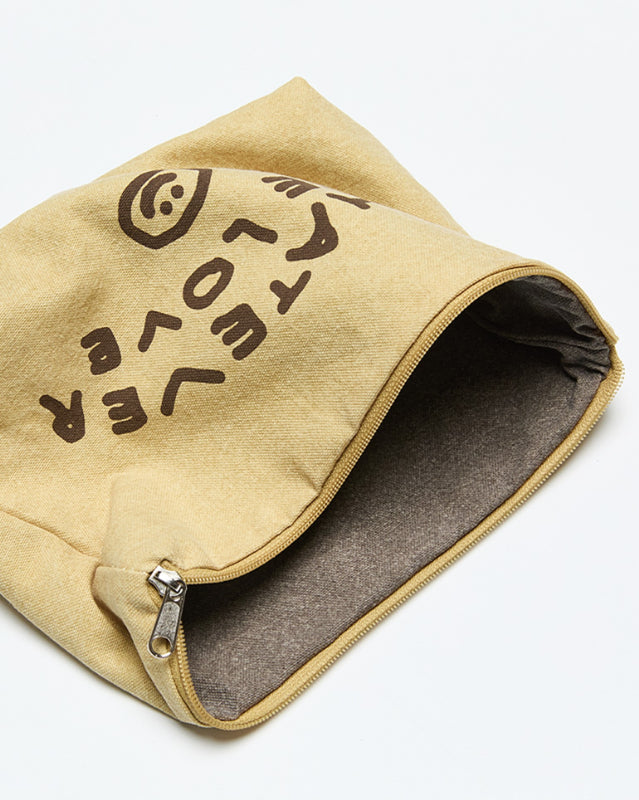 【バーンストア】ooowl /  PIGMENT POUCH WE LOVE MUSTARD
