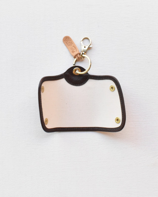 【イルビゾンテ】モノグラム プリント レザー キーケース 54262305229