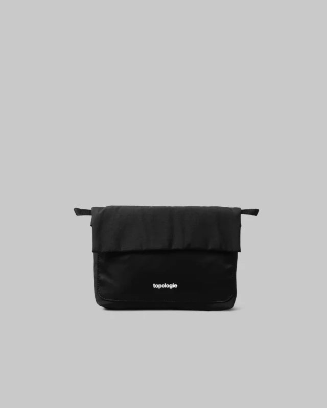 topologie / Musette Small【バッグ単体】 (Black Tech Sateen)