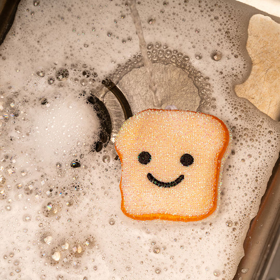 KIKKERLAND(キッカーランド)/  Toast Scrub Sponge トースト スクラブ スポンジセット  【サラダボゥル】