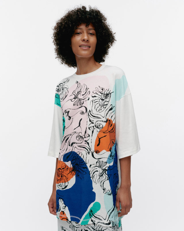 marimekko pieni pioni ワンピース