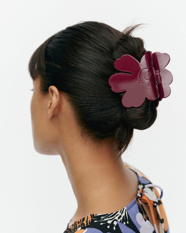 【マリメッコ】Unikko Hair Clip Large ヘアークリップ 52259694225