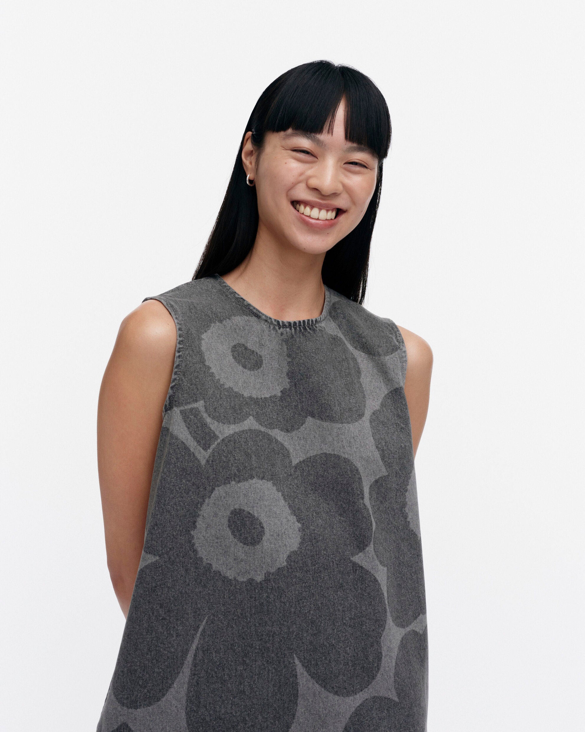 【マリメッコ】Maridenim Smasti Unikko ワンピース　52259194459