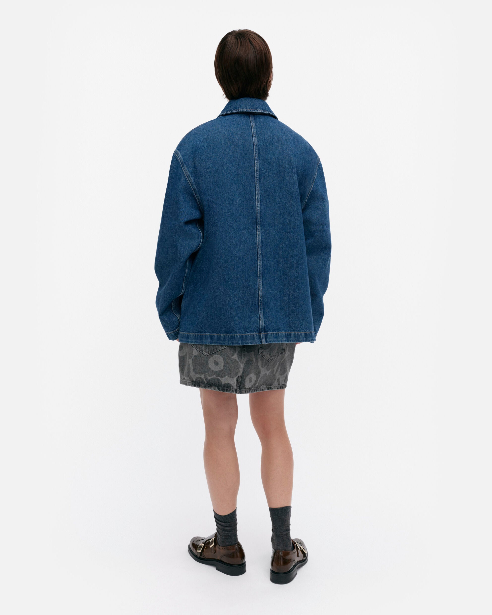 【マリメッコ】Maridenim Poweri Unikko ジャケット　52259194470