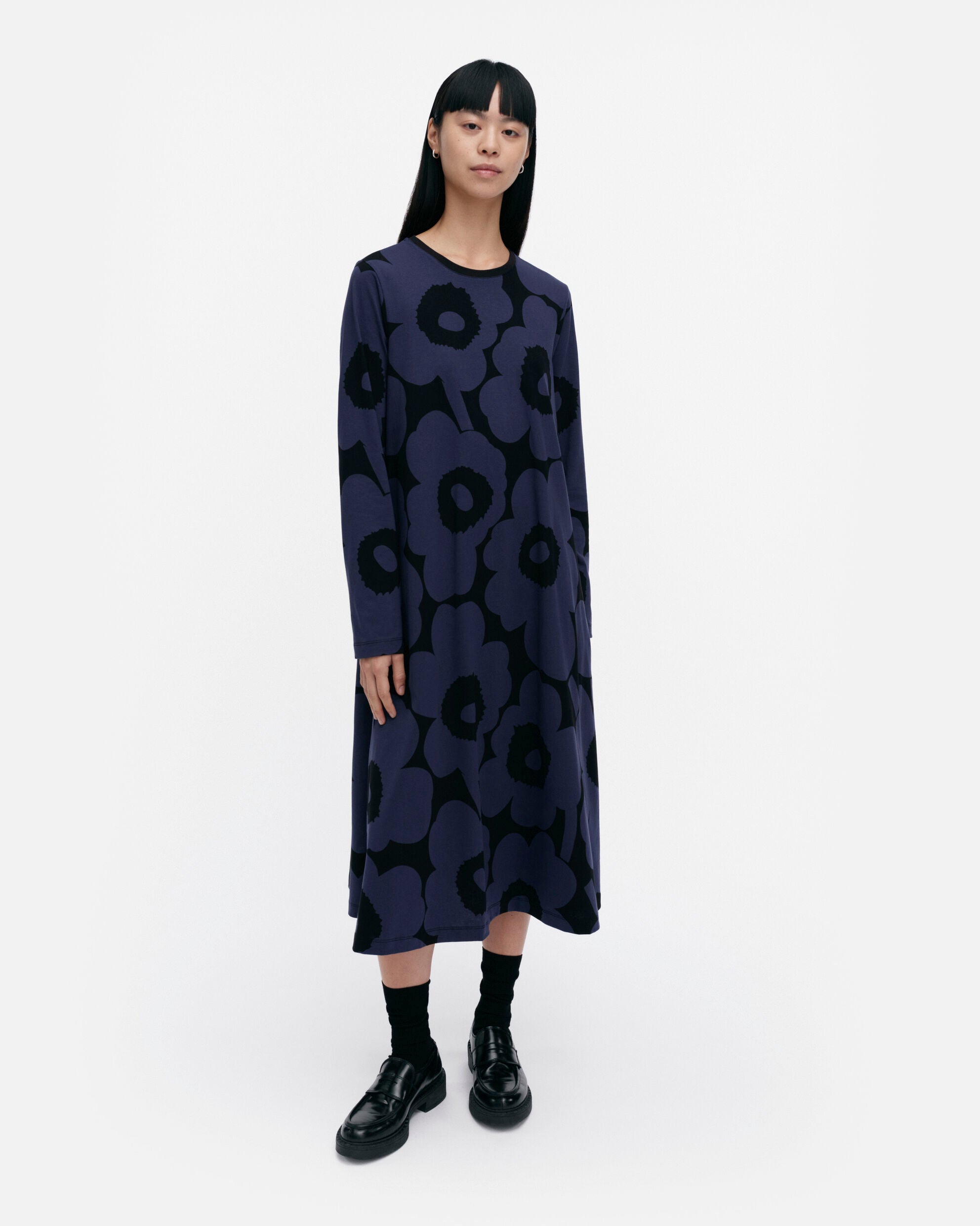 marimekkoチュニック/ワンピース　ELLIS PISARO marimekko マリメッコ ピエニウニッコ チュニックワンピース XS