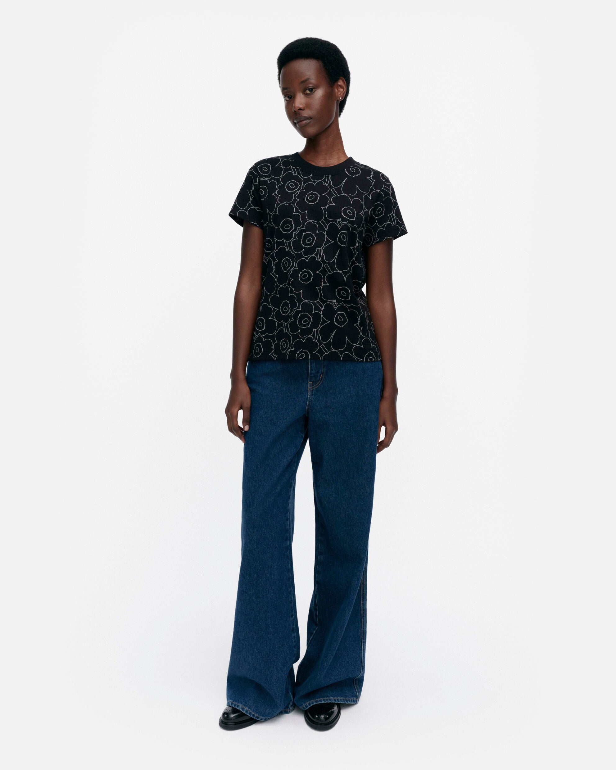 【マリメッコ】Heleys Piirto  Unikko Tシャツ 52259194481