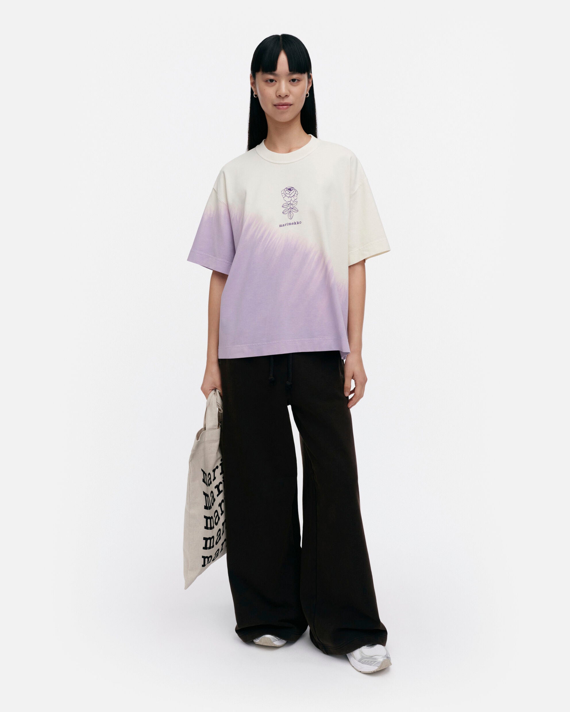 【マリメッコ】Kioski Veisto Vihki Tシャツ 52254194560