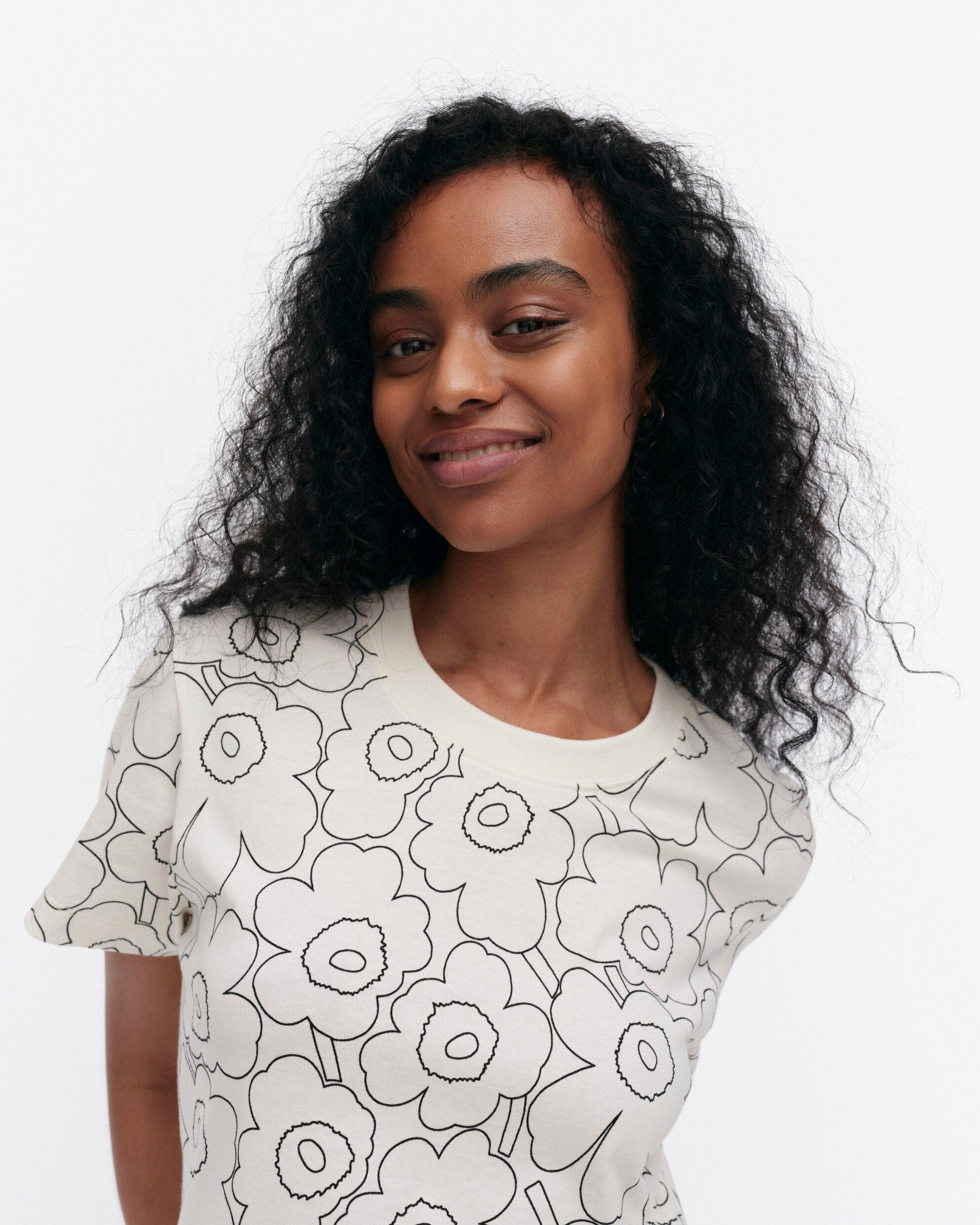 【マリメッコ】Heleys Piirto  Unikko Tシャツ 52259194663