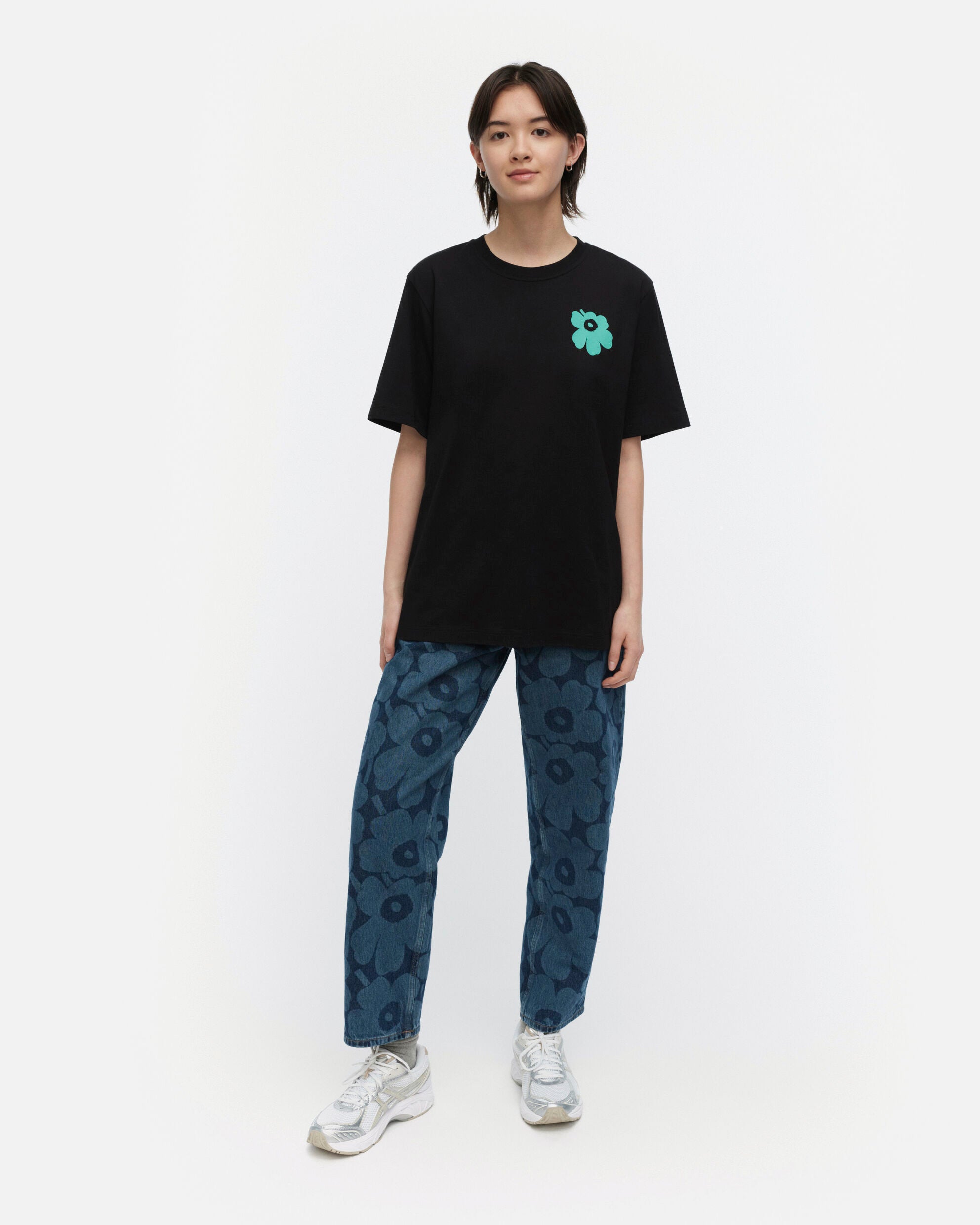 【マリメッコ】アジア限定 Kioski Ae Embla Unikko Tシャツ 52259594826