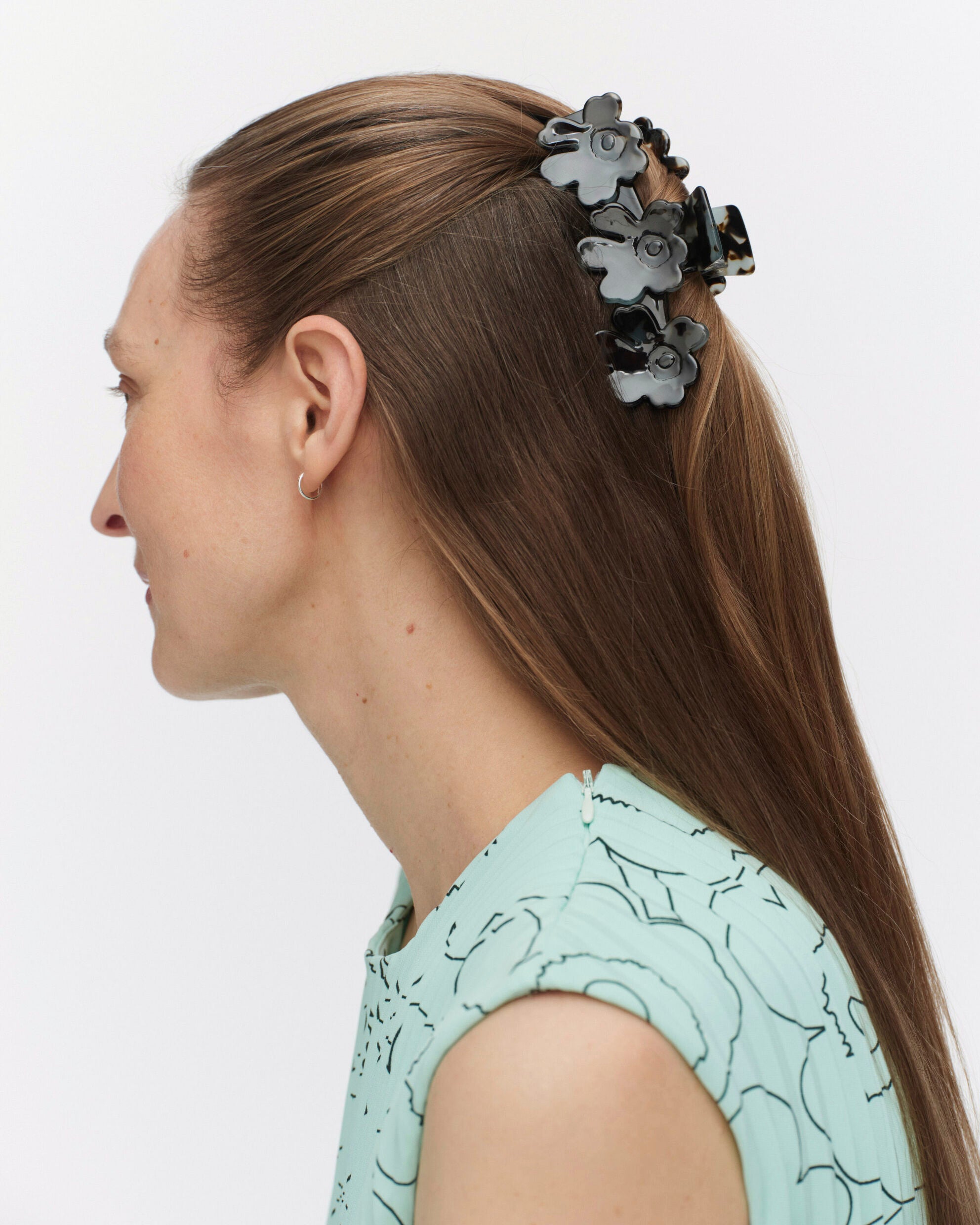 【マリメッコ】Mini Unikko Hair Clip ヘアークリップ 52259694981