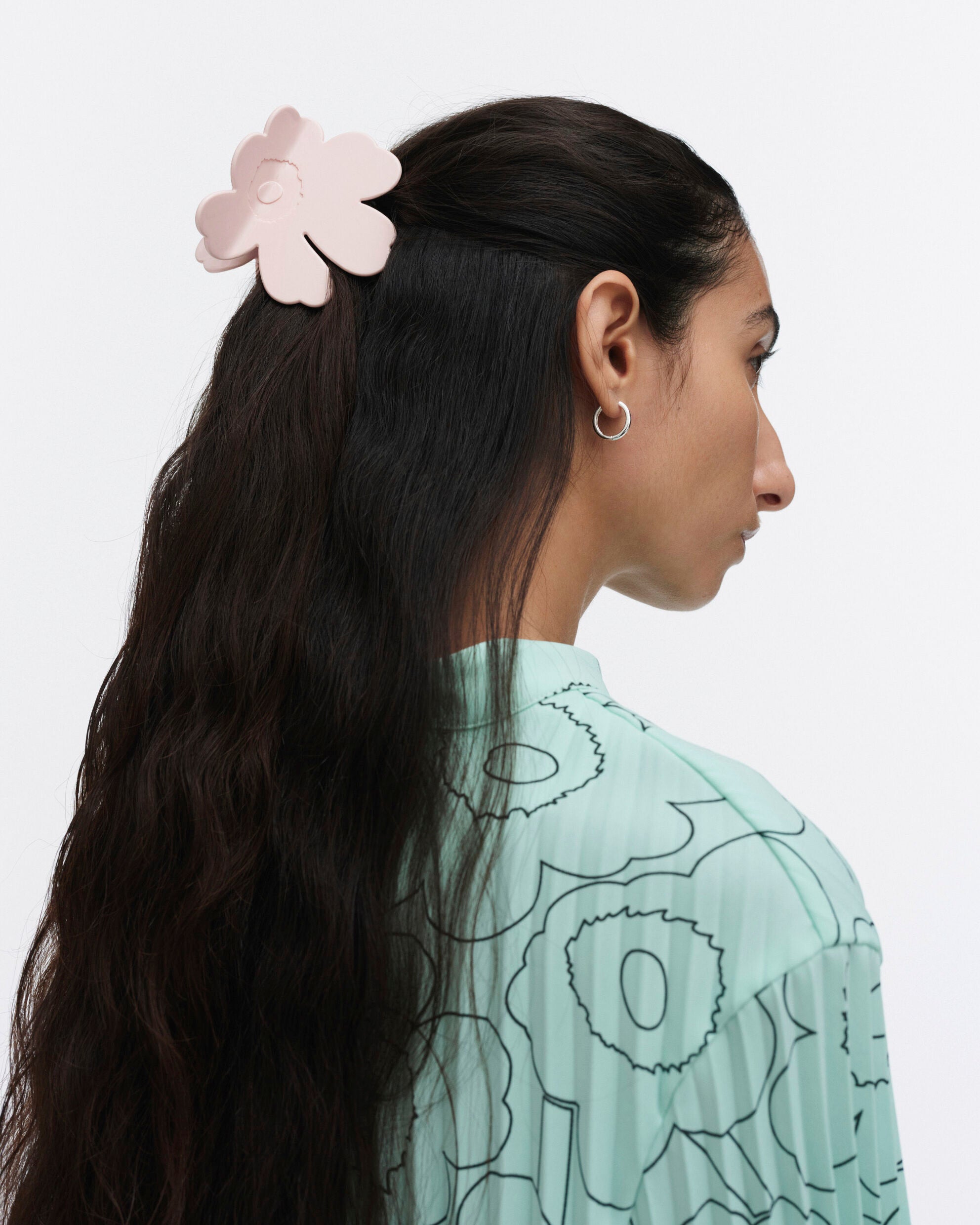 【マリメッコUnikko Hair Clip Large   ヘアークリップ　52259694986