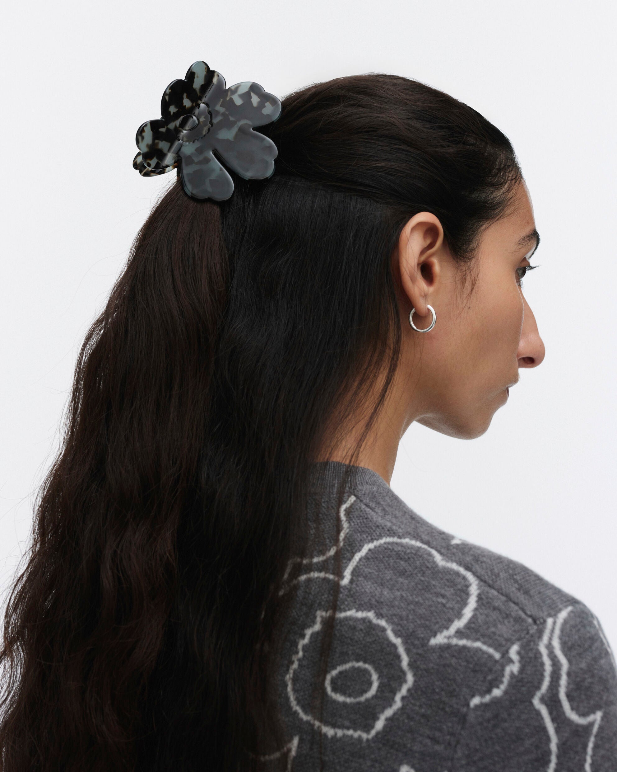 【マリメッコUnikko Hair Clip Large   ヘアークリップ 52259694987