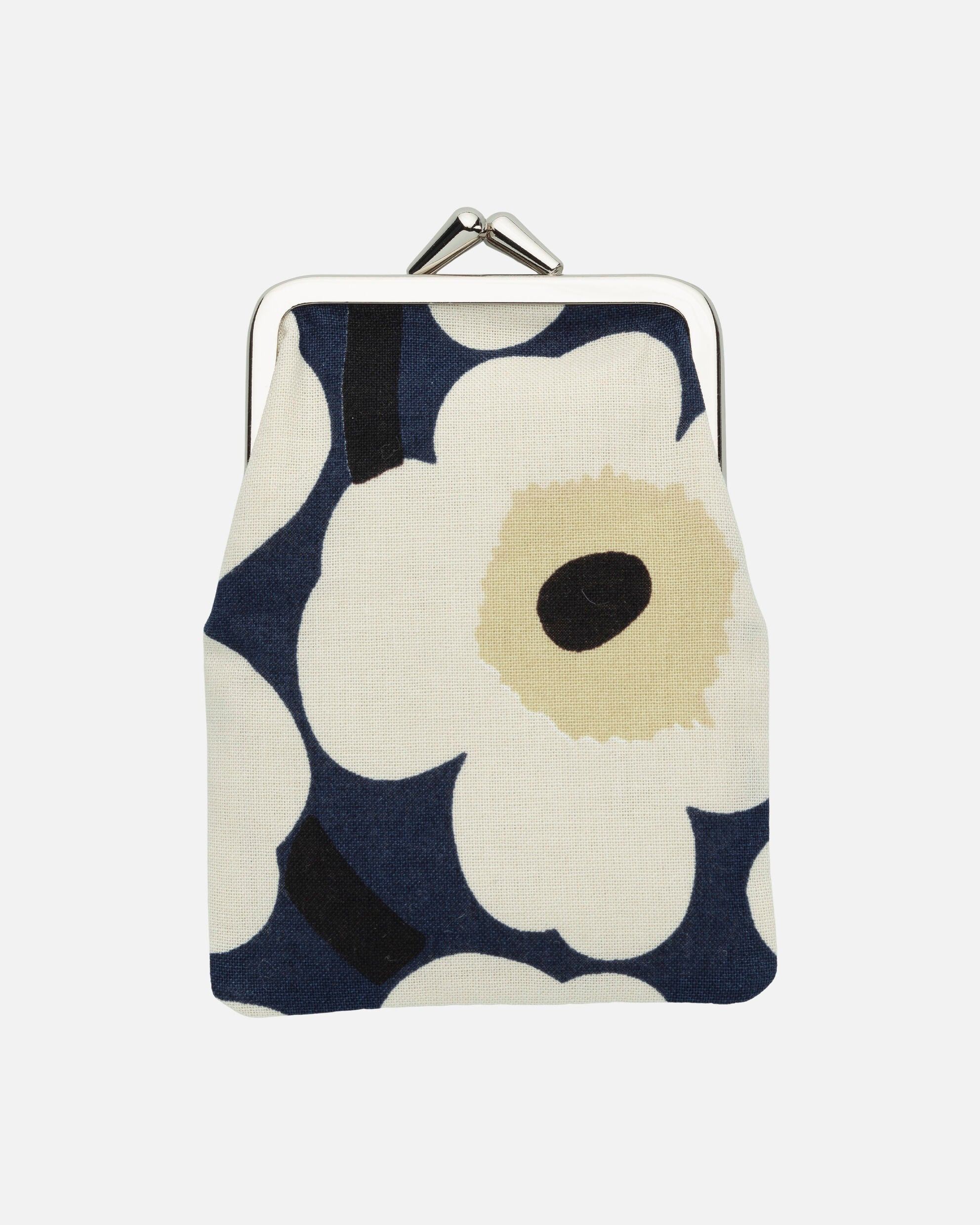 【マリメッコ】Mini Unikko Korttikukkaro がま口ポーチ　52259474531