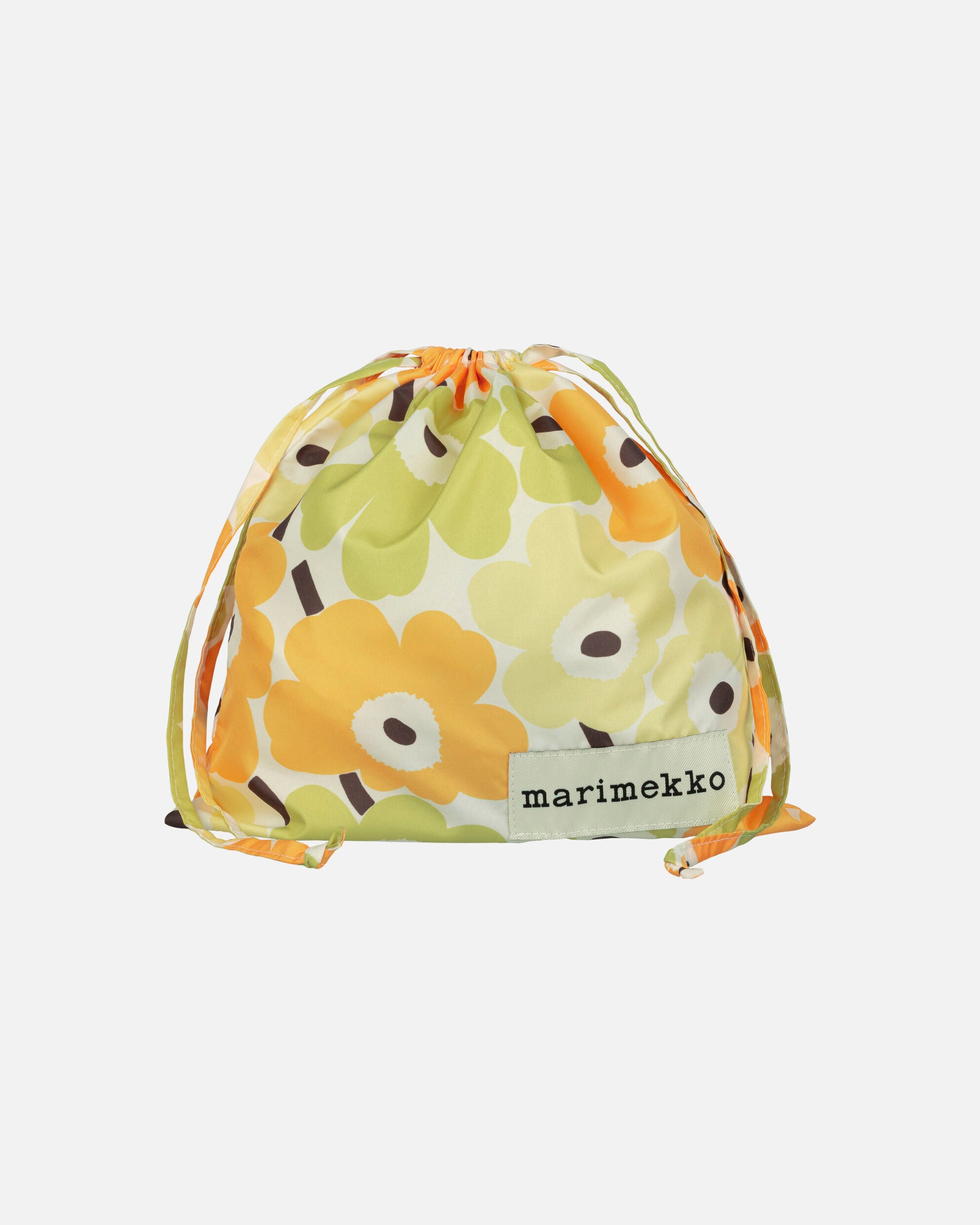 【マリメッコ】アジア限定 Mini Unikko  巾着ポーチ 52259474805