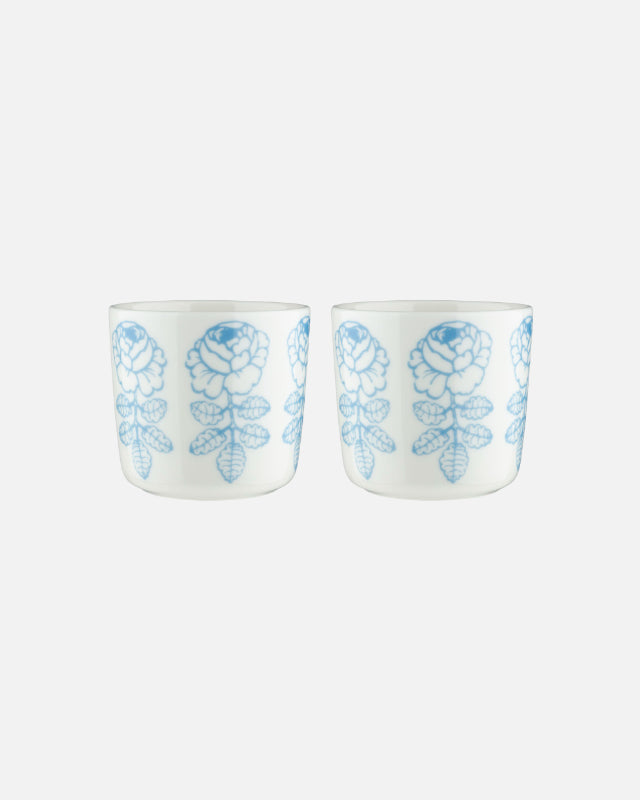 【マリメッコ】日本限定Vihkiruusu コーヒーカップセット（ハンドルなし）　52259474961
