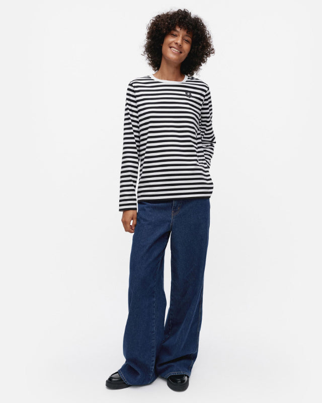 【マリメッコ】Tasaraita Unikko カットソー 52259194083
