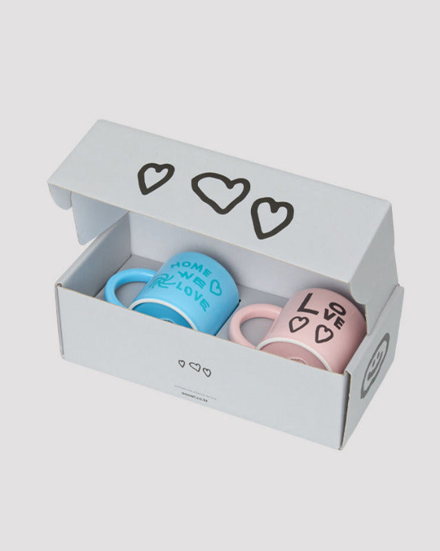 【バーンストア】ooowl /   MUG CUP LOVE GIFT SET OW82029