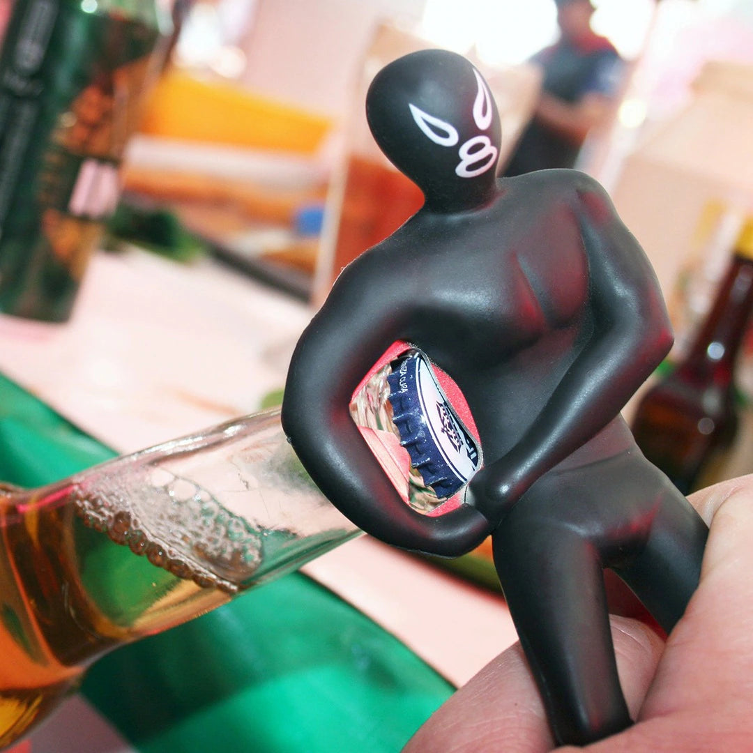 KIKKERLAND(キッカーランド)/Luchador Bottle Openers "Headlock"ルチャドールボトルオープナー "ヘッドロック" | 栓抜き【サラダボゥル】