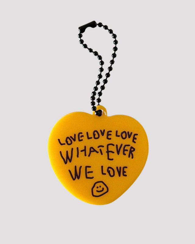 【バーンストア】ooowl /  KEYRING WE LOVE YELLOW