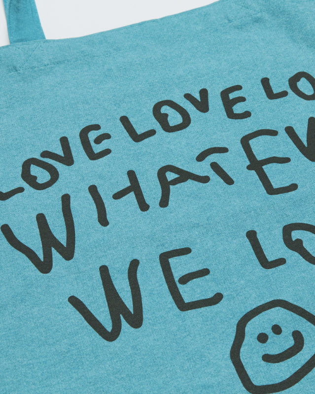 【バーンストア】ooowl /  PIGMENT ECO BAG WE LOVE TEAL BLUE