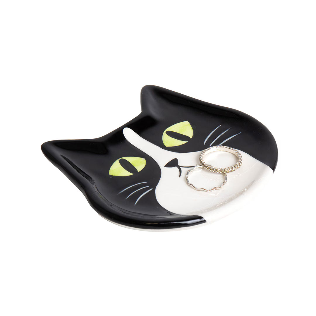 DOIY（ドーイ）/  Trinket Tray "Cat" トリンケット トレイ "キャット" | 猫モチーフのトレイ 【サラダボゥル】