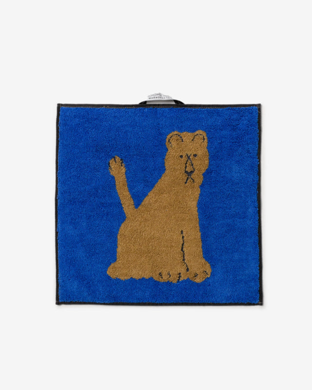 【バーンストア】WARMGREY TAIL / LIONESS HAND TOWEL - BROWN