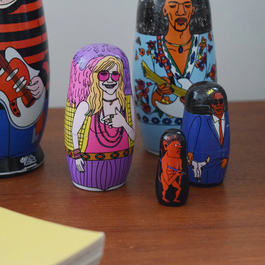 MIDORI KOMATSU(ミドリコマツ)/27 Matryoshka：トゥエンティセブン アーティストのマトリョーシカ 【サラダボゥル】