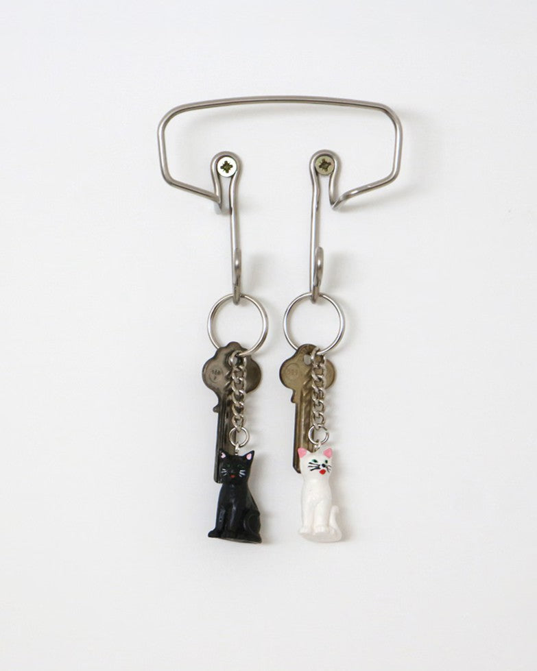 DETAIL(ディテール) /   Alfred Fischer Keyring "Sitting Cat" アルフレッド フィッシャー キーリング "お座り猫"【サラダボゥル】