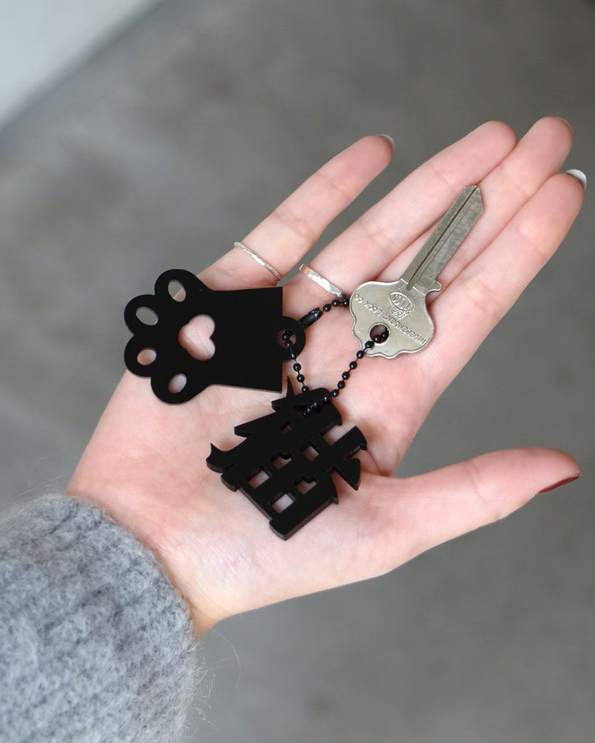 DETAIL(ディテール) /  Acrylic Keyring Cat Paw アクリル キーリング （猫）【サラダボゥル】