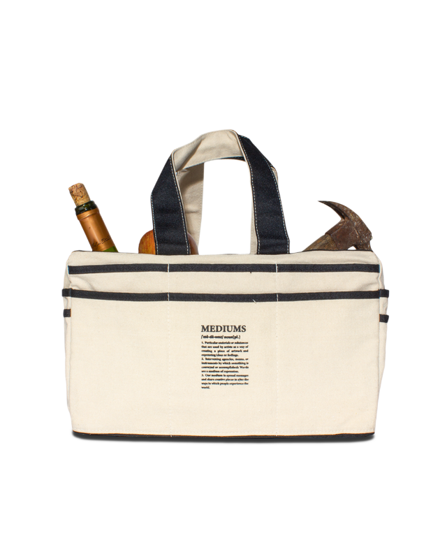 MEDIUMS(ミディアムス）/ CAMVAS TOOL BAG【バーンストア】