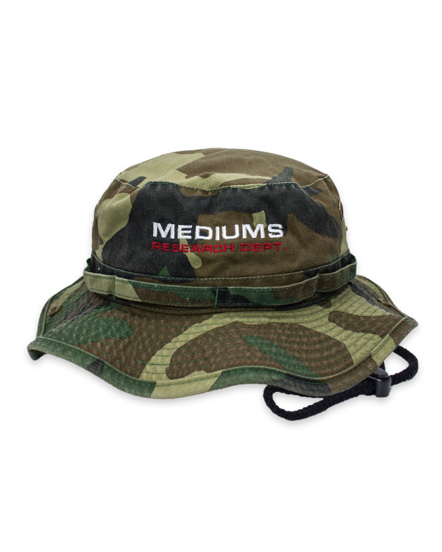 MEDIUMS(ミディアムス）/  Boonie Hat - Woodland Camo 【バーンストア】