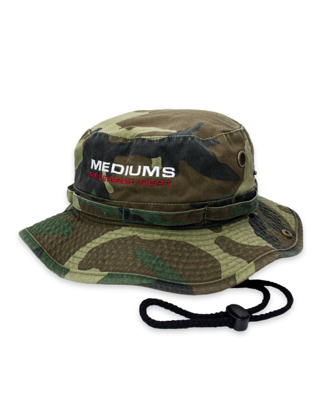 MEDIUMS(ミディアムス）/  Boonie Hat - Woodland Camo 【バーンストア】