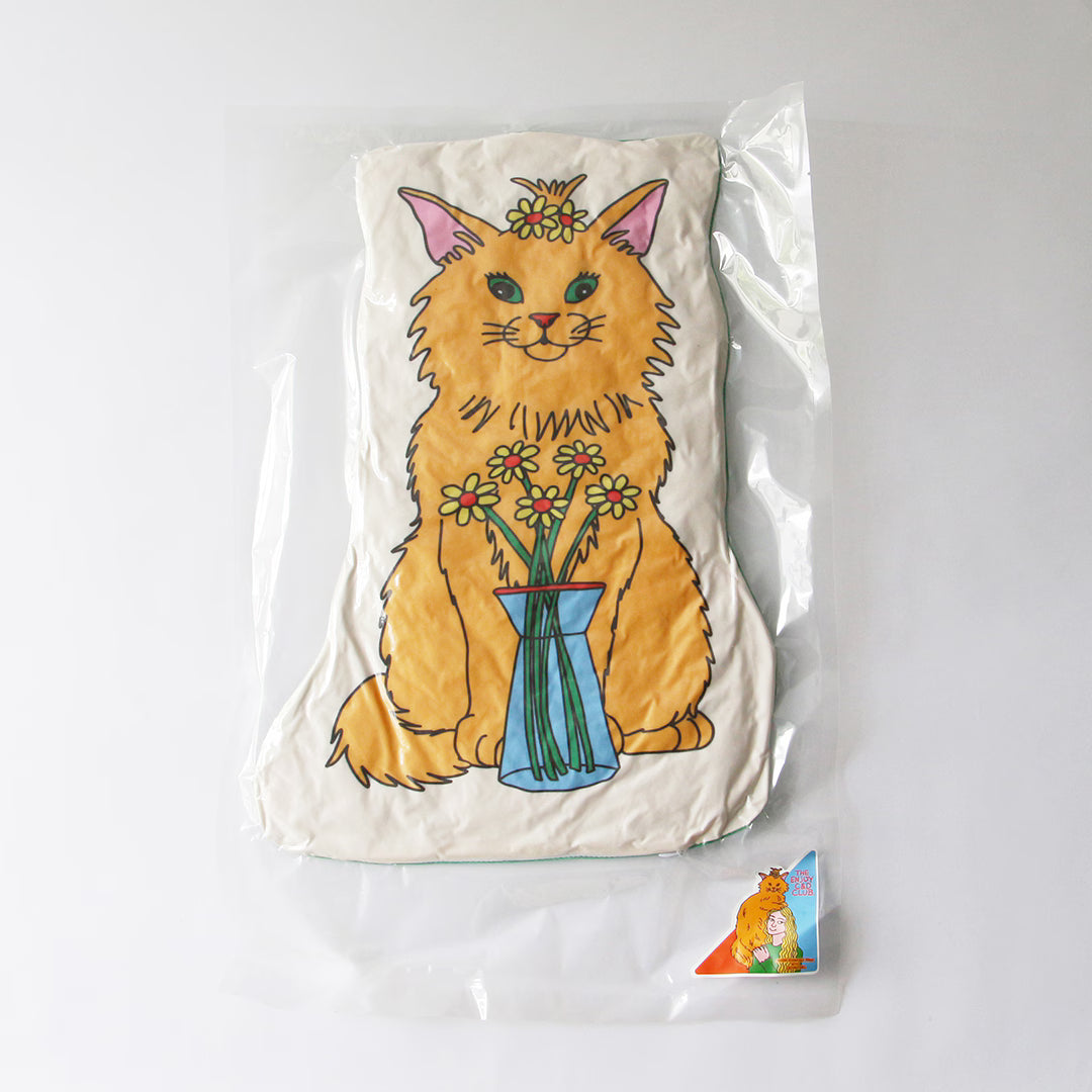 MIDORI KOMATSU(ミドリコマツ)/The Enjoy C&D Club Cushion： クラブ クッション  キャット【サラダボゥル】