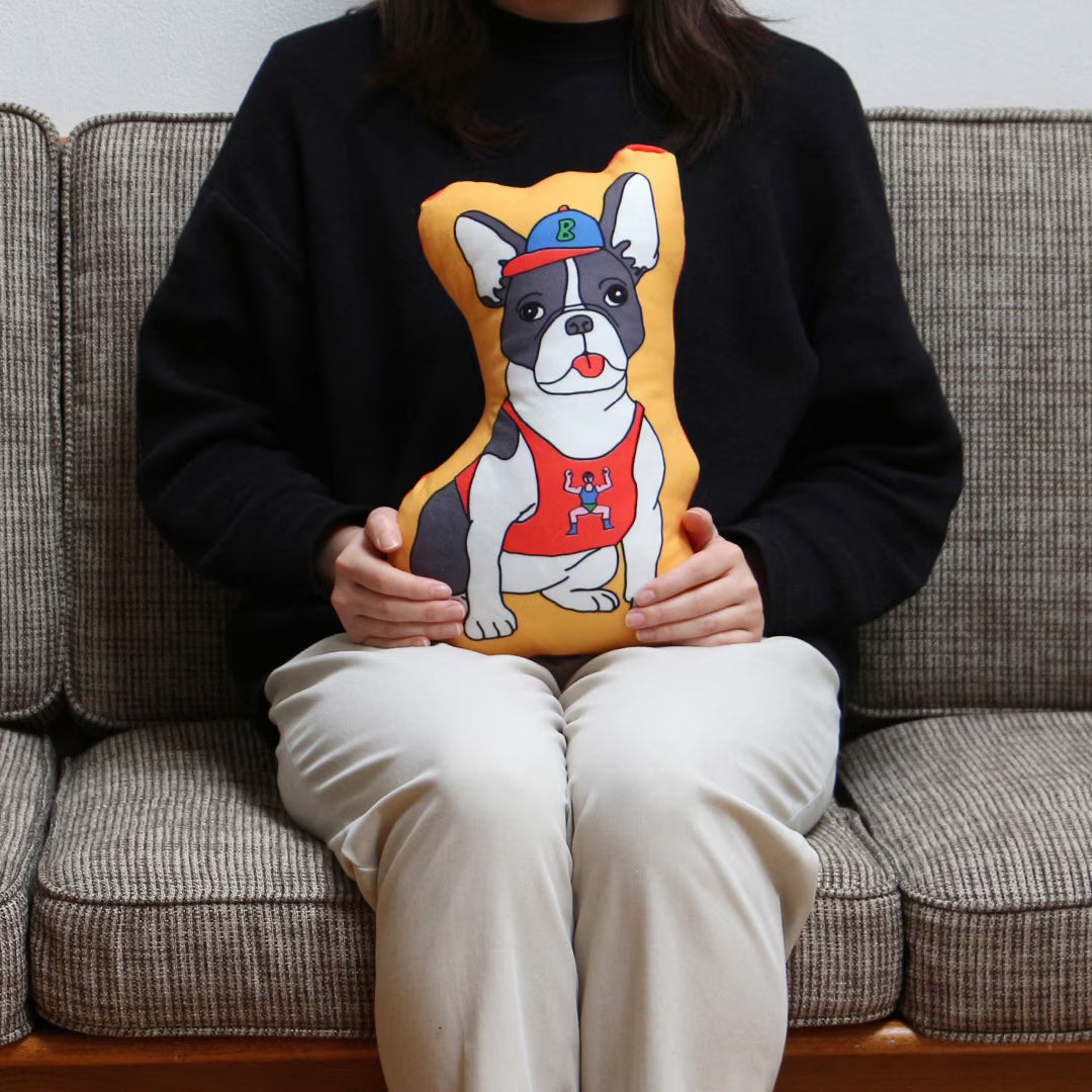 MIDORI KOMATSU(ミドリコマツ)/The Enjoy C&D Club Cushion：エンジョイ C&D クラブ クッション ドッグ【サラダボゥル】
