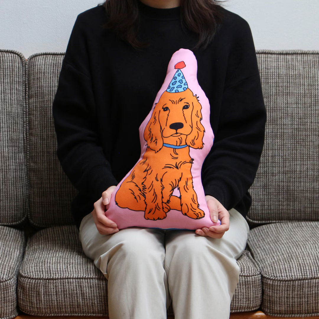 MIDORI KOMATSU(ミドリコマツ)/The Enjoy C&D Club Cushion：エンジョイ C&D クラブ クッション ドッグ【サラダボゥル】