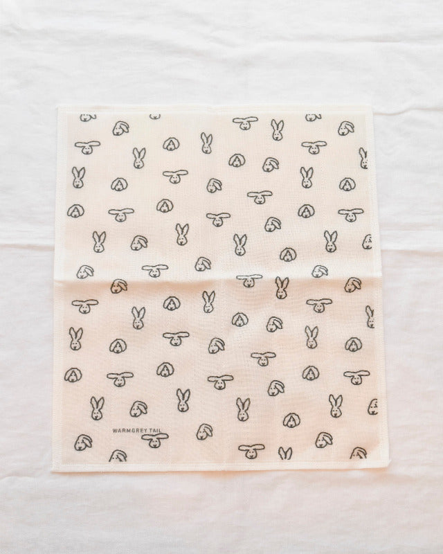 WARMGREY TAIL(ウォームグレーテール）/  BUNNY BUNNY DISH CLOTH【バーンストア】