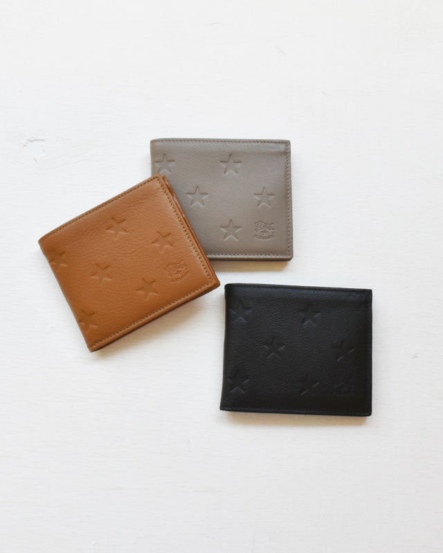 【イルビゾンテ】スター エンボスド レザー ウォレット 54262309041
