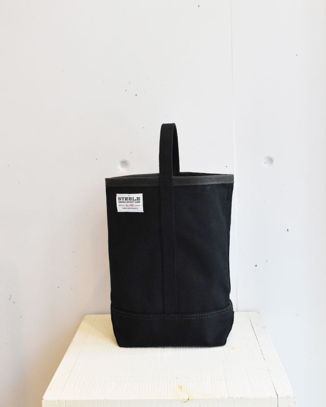 STEELE CANVAS BASKET(スチールキャンバスバスケット) / Wine Tote-Black【バーンストア】