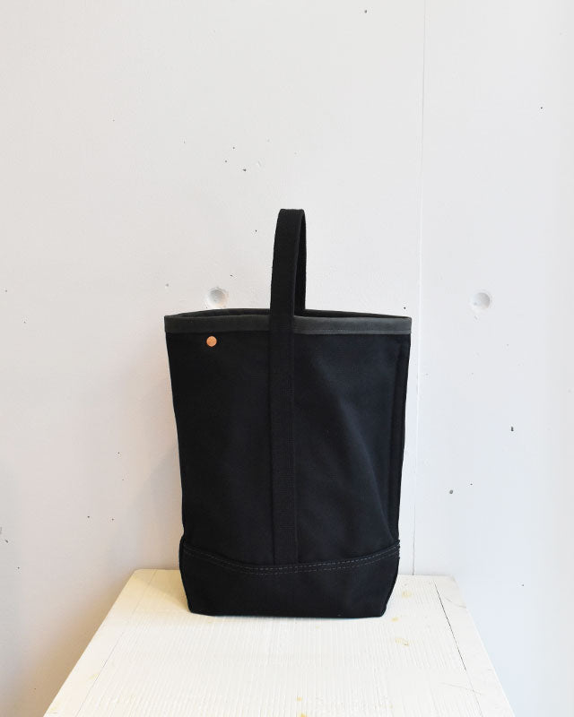 STEELE CANVAS BASKET(スチールキャンバスバスケット) / Wine Tote-Black【バーンストア】
