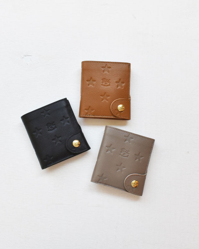 【イルビゾンテ】スター エンボスド レザー ウォレット54262308041