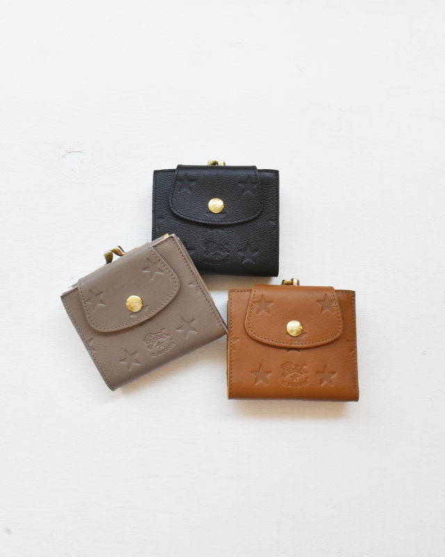【イルビゾンテ】スター エンボスド レザー ウォレット 54262307941