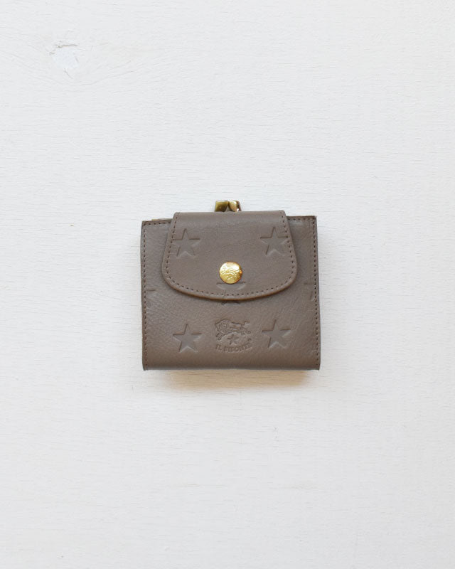 【イルビゾンテ】スター エンボスド レザー ウォレット 54262307941