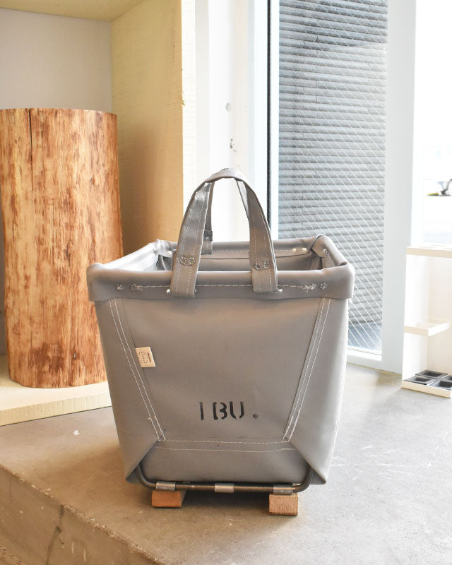 STEELE CANVAS BASKET(スチールキャンバスバスケット) /Canvas Small Carry Basket-1 Bu-Grey Vinyl-【バーンストア】
