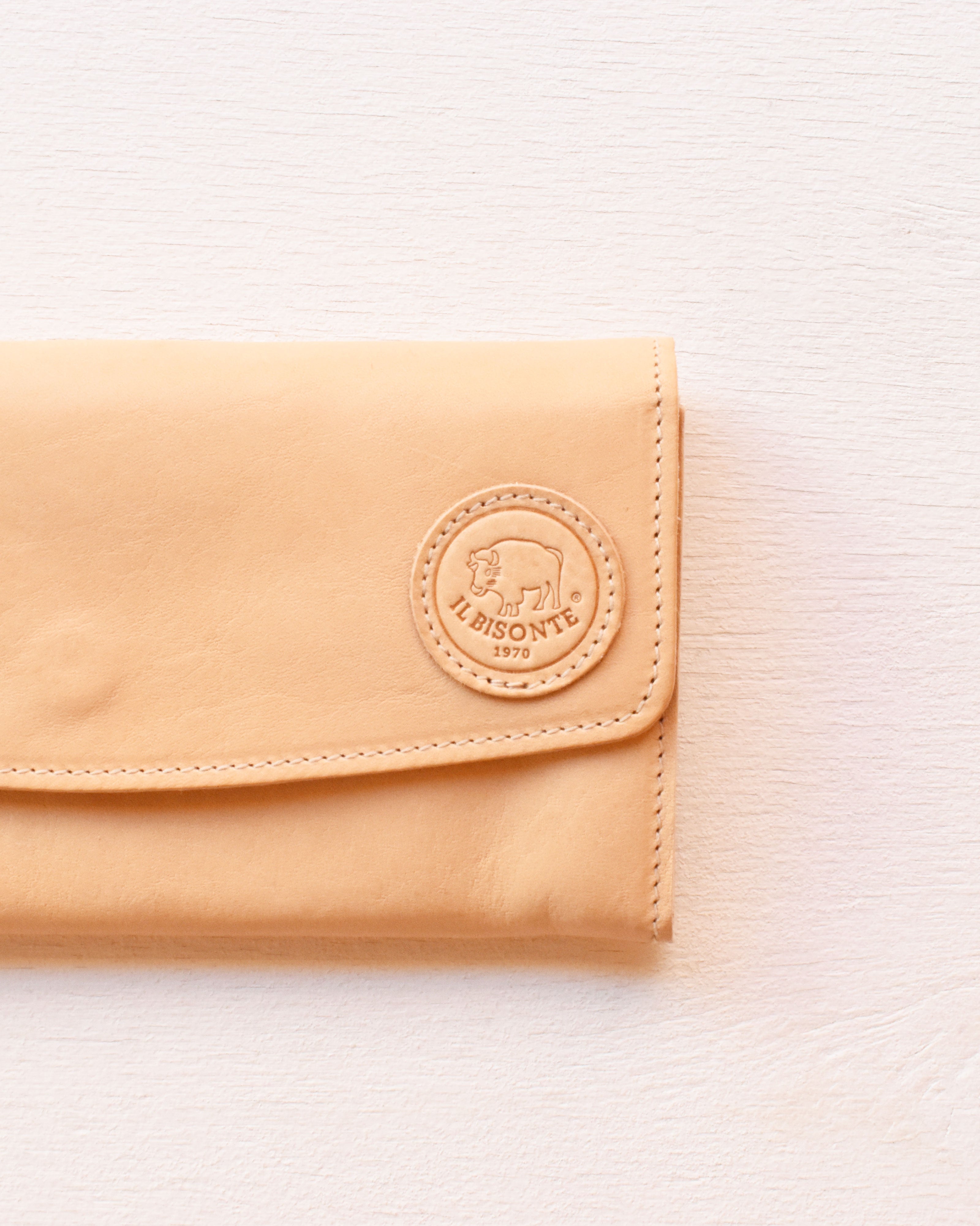 【イルビゾンテ】オールド ロゴ パッチ コレクション ロングウォレット　54252309640
