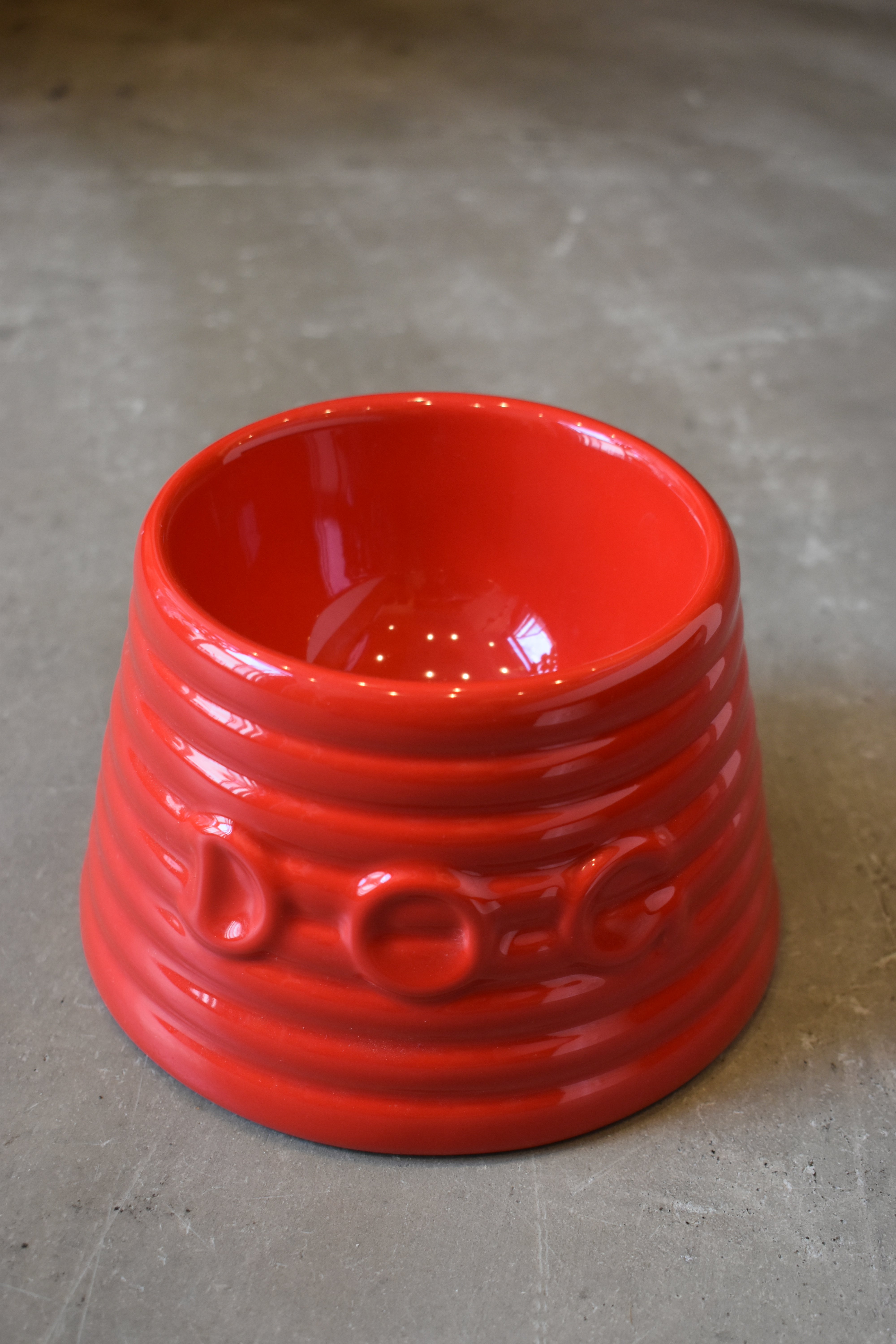 Bauer Pottery Ringware Dog Bowl Small【サラダボゥル】