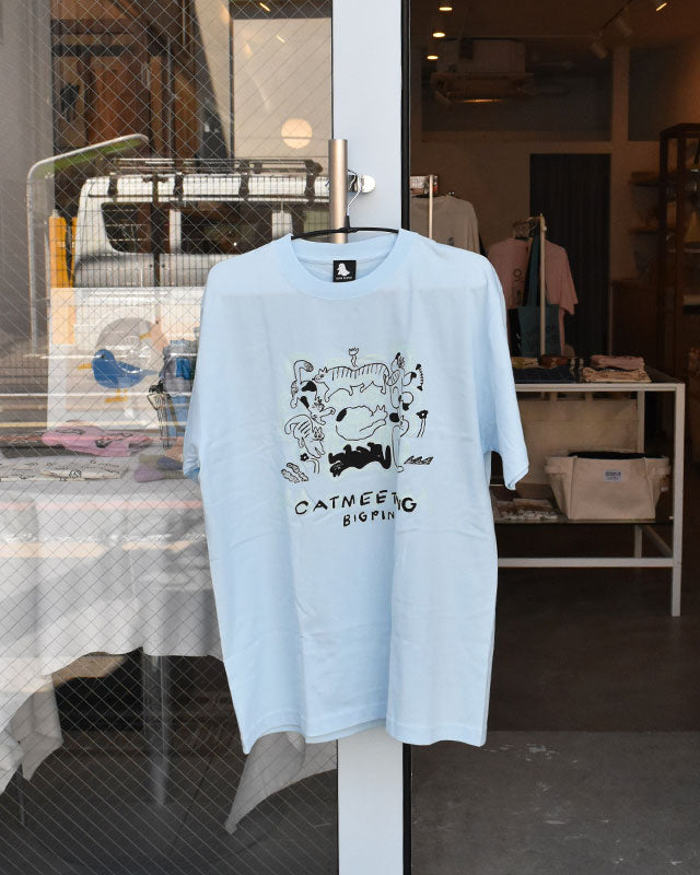 GLOW CASPER(グロウキャスパー) / CATIGER Tシャツ -BLUE【バーンストア】