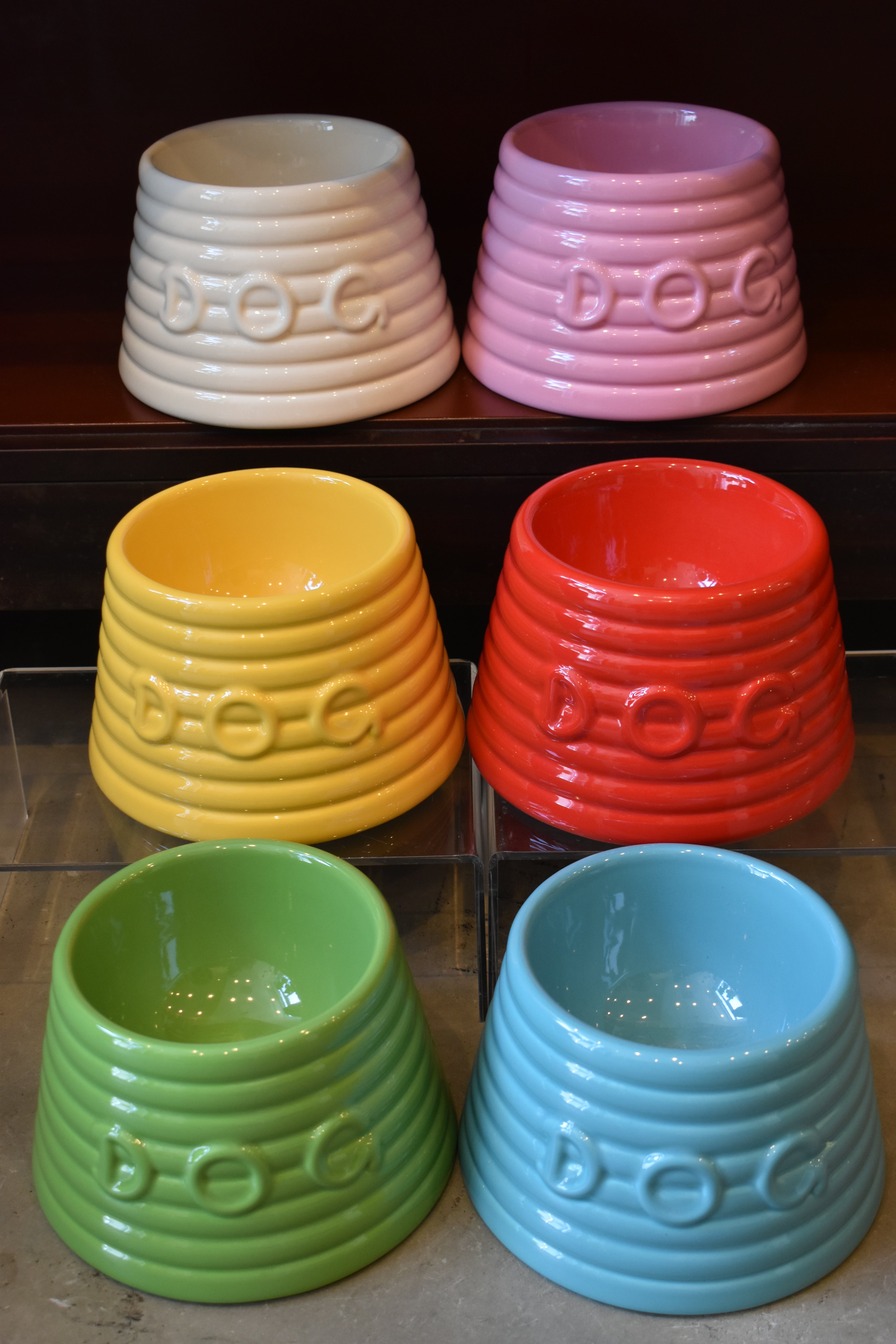 Bauer Pottery Ringware Dog Bowl Large【サラダボゥル】