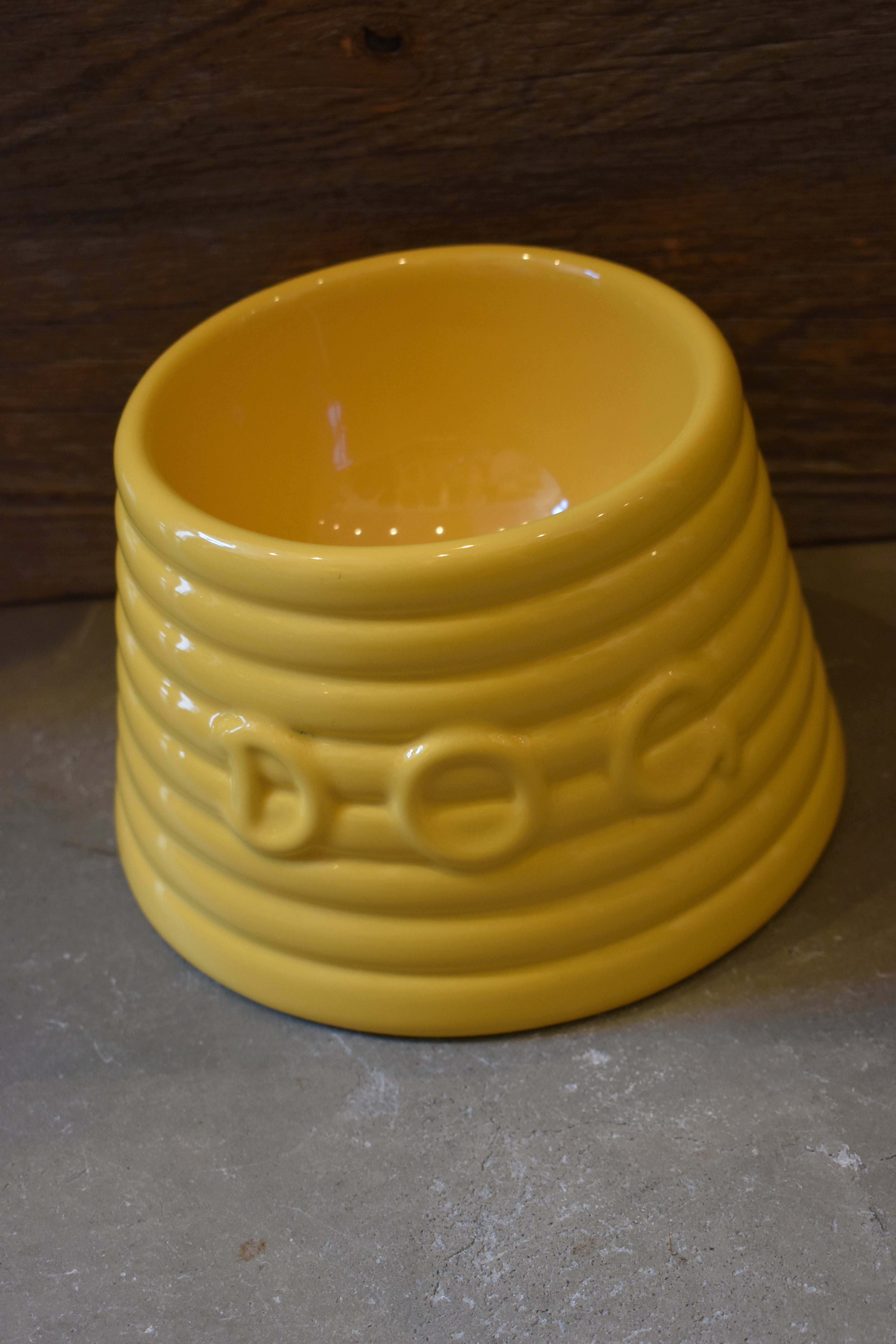 Bauer Pottery Ringware Dog Bowl Large【サラダボゥル】